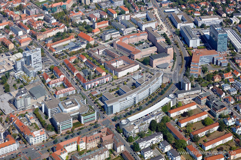 Luftaufnahme Erlangen in Erlangen | Mittelfranken, Bayern