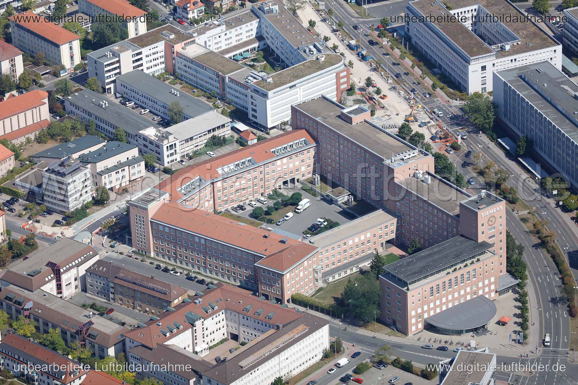 Luftaufnahme Erlangen in Erlangen | Mittelfranken, Bayern