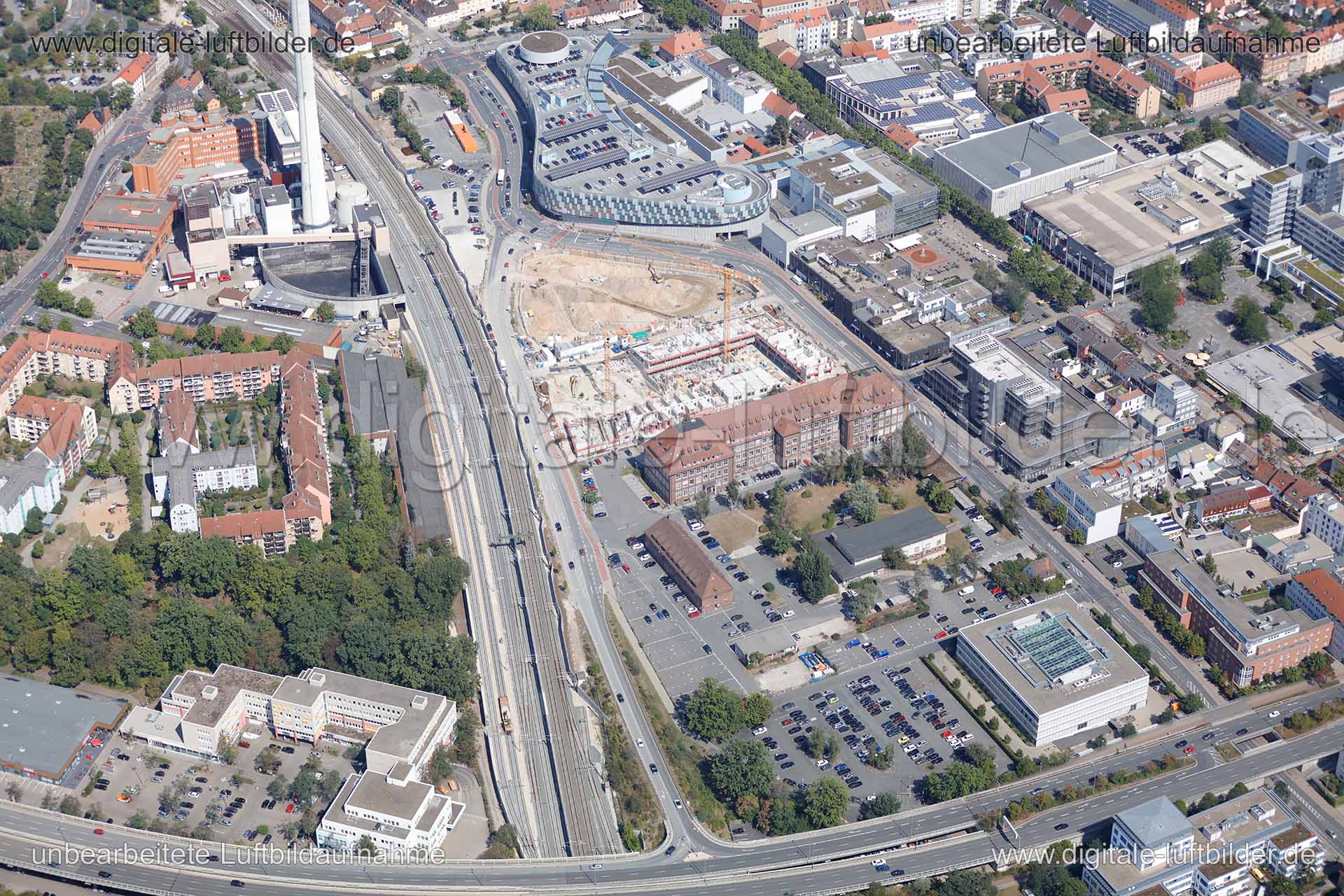 Luftaufnahme Erlangen in Erlangen | Mittelfranken, Bayern