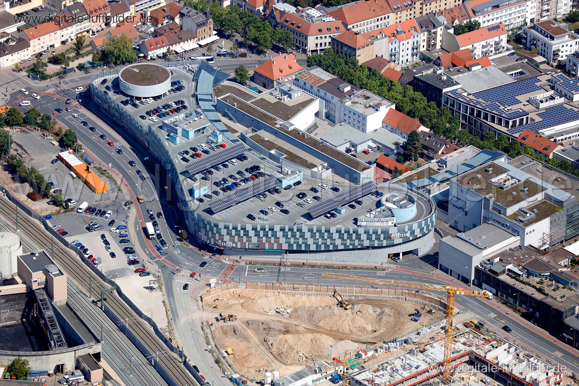 Luftaufnahme Erlangen in Erlangen | Mittelfranken, Bayern