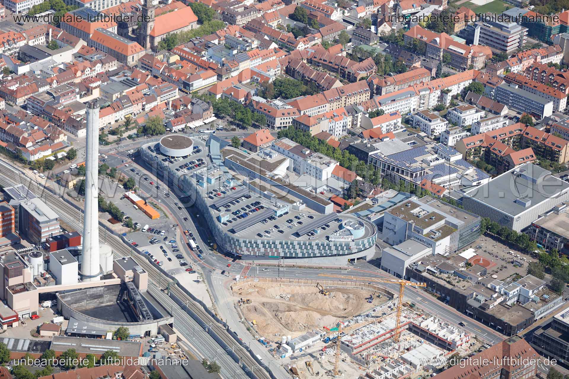 Luftaufnahme Erlangen in Erlangen | Mittelfranken, Bayern