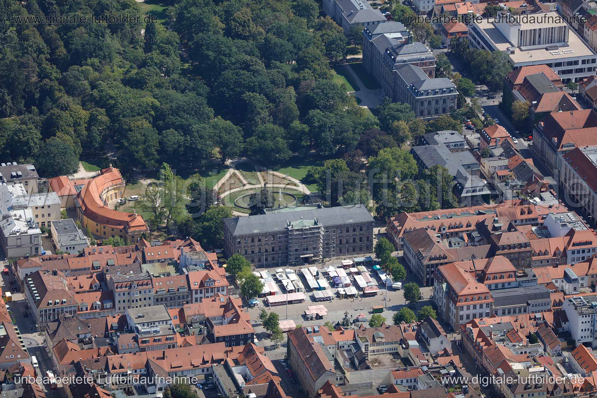 Luftaufnahme Erlangen in Erlangen | Mittelfranken, Bayern