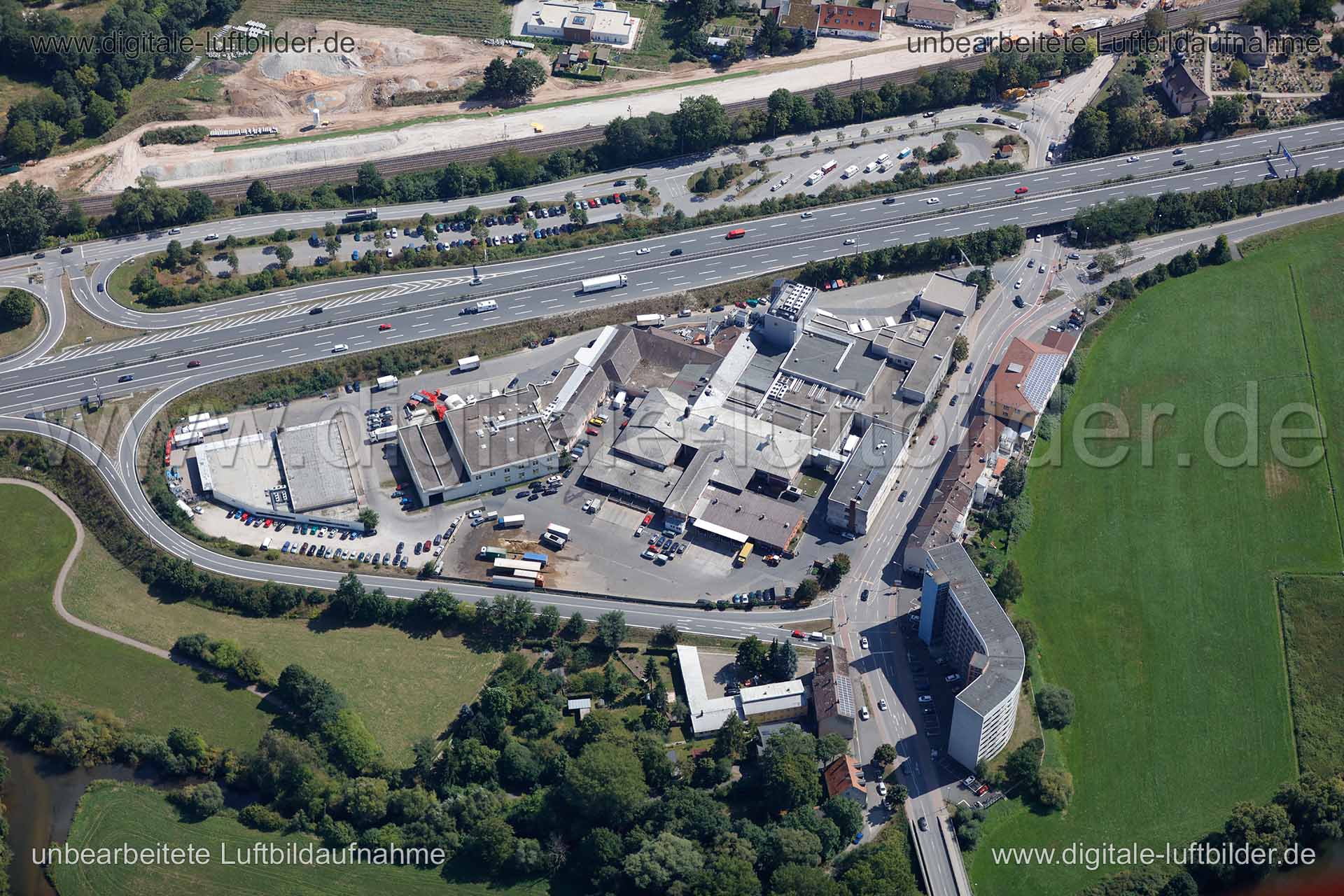 Luftaufnahme Erlangen in Erlangen | Mittelfranken, Bayern