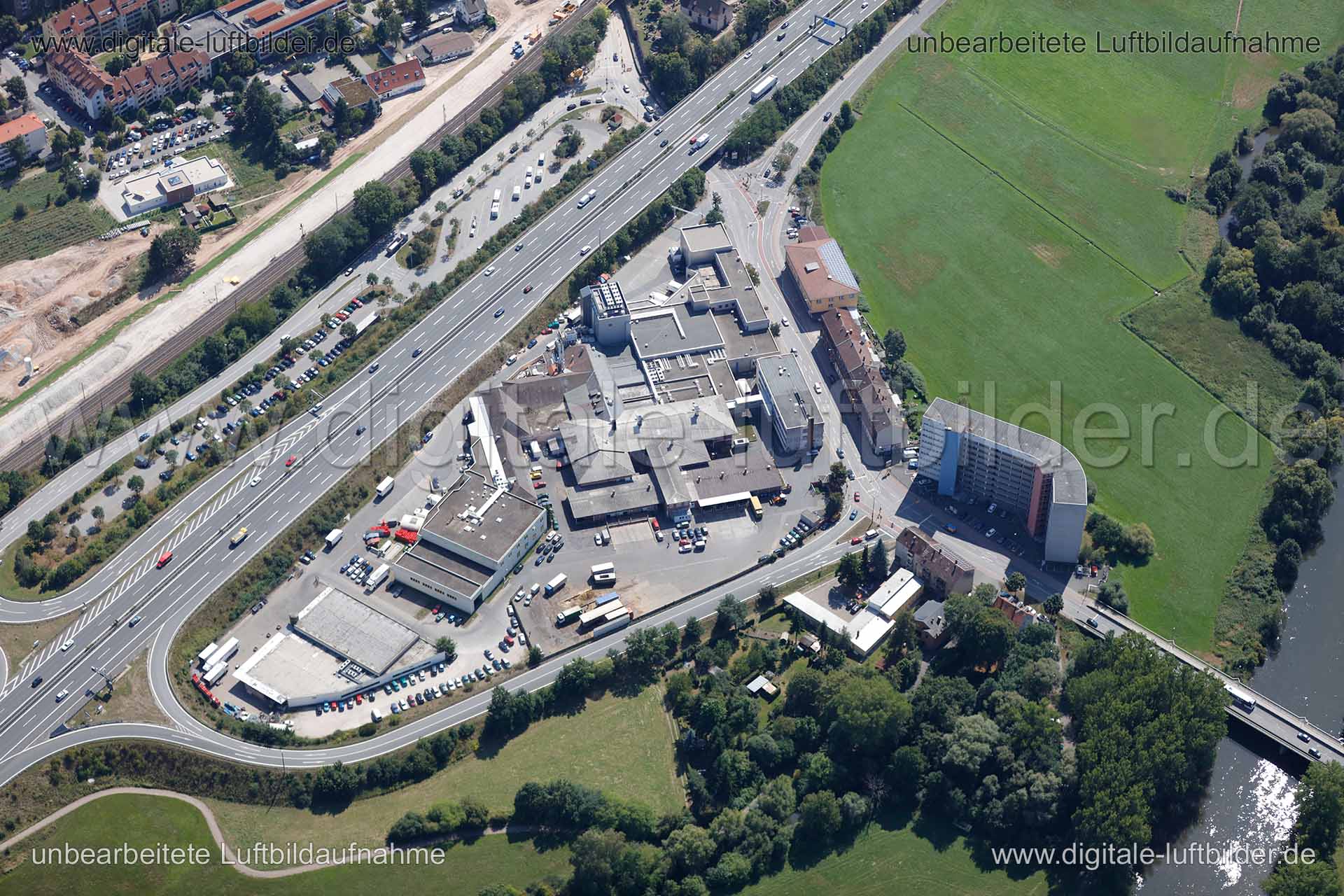 Luftaufnahme Erlangen in Erlangen | Mittelfranken, Bayern