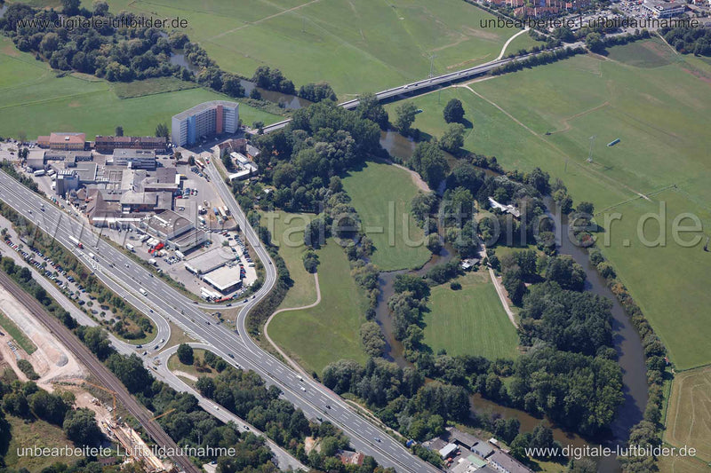 Luftaufnahme Erlangen in Erlangen | Mittelfranken, Bayern