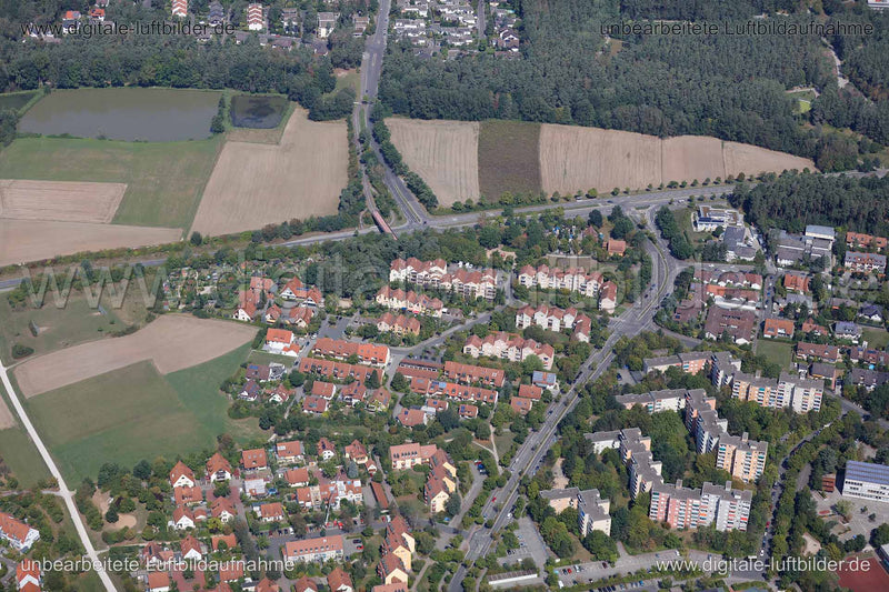 Luftaufnahme Erlangen in Erlangen | Mittelfranken, Bayern