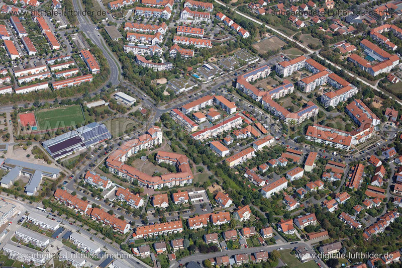 Luftaufnahme Erlangen in Erlangen | Mittelfranken, Bayern