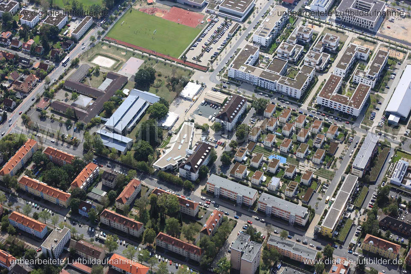 Luftaufnahme Erlangen in Erlangen | Mittelfranken, Bayern