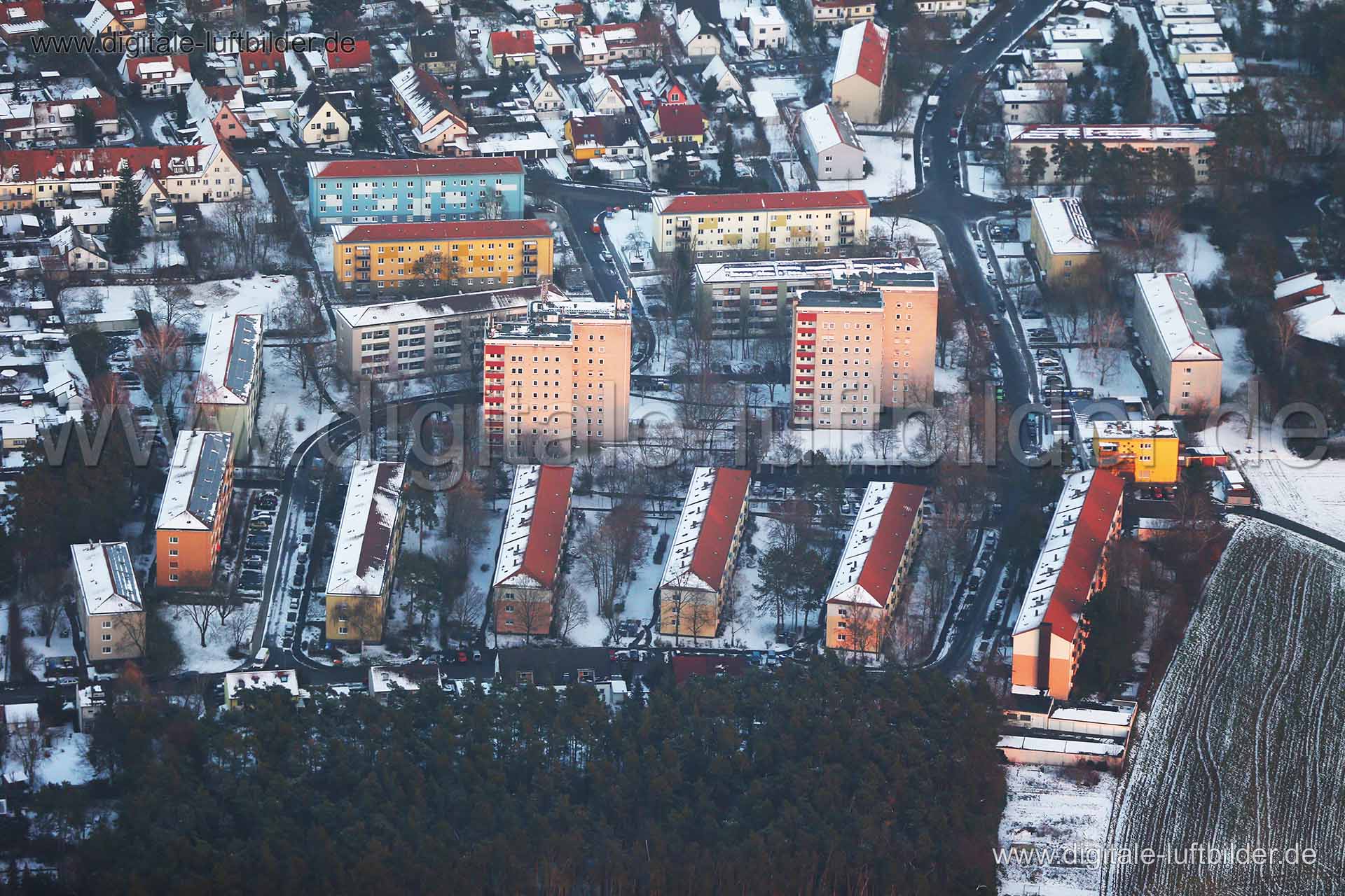 Luftaufnahme Erlangen in Erlangen | Mittelfranken, Bayern