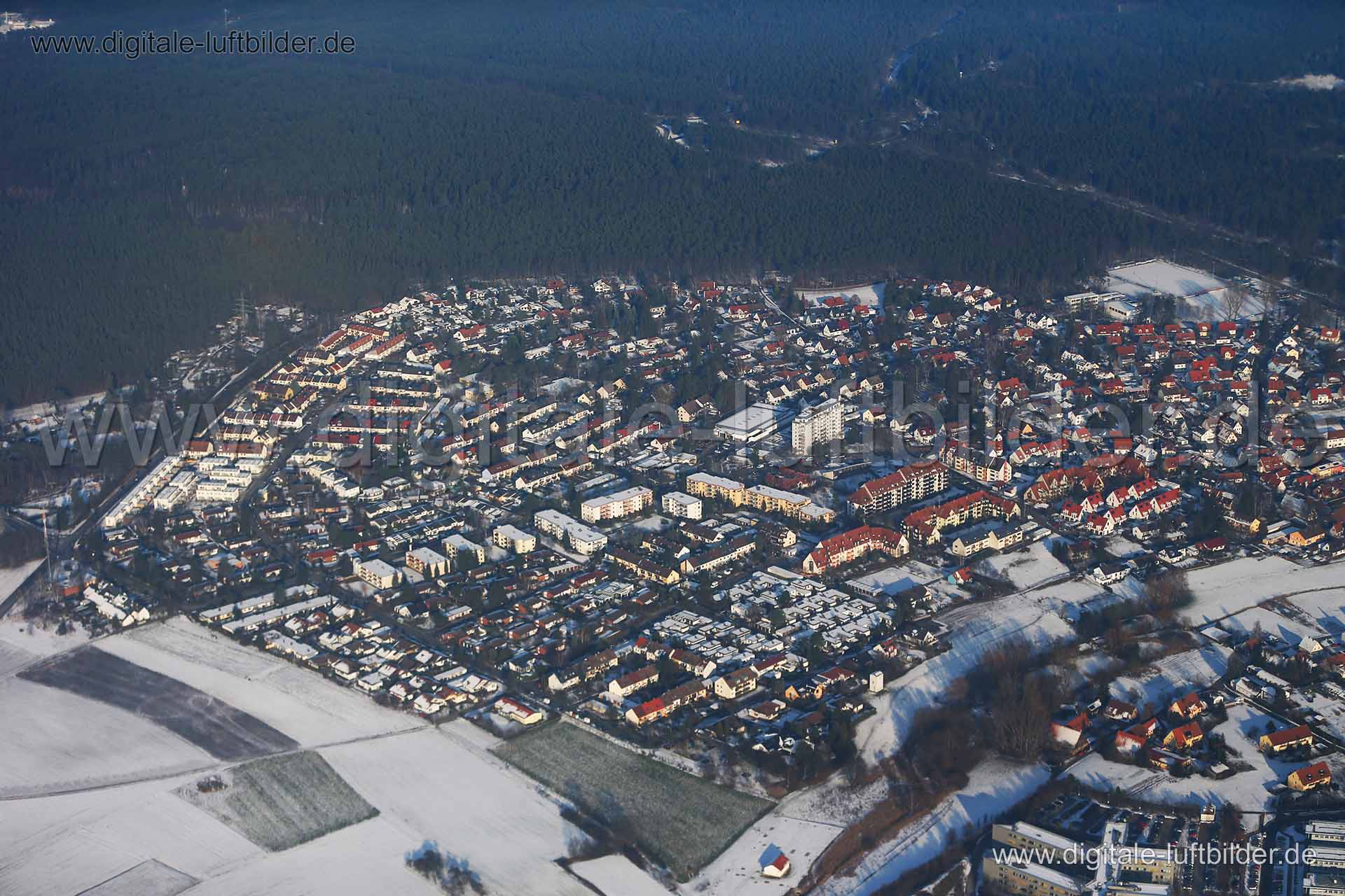 Luftaufnahme Erlangen in Erlangen | Mittelfranken, Bayern