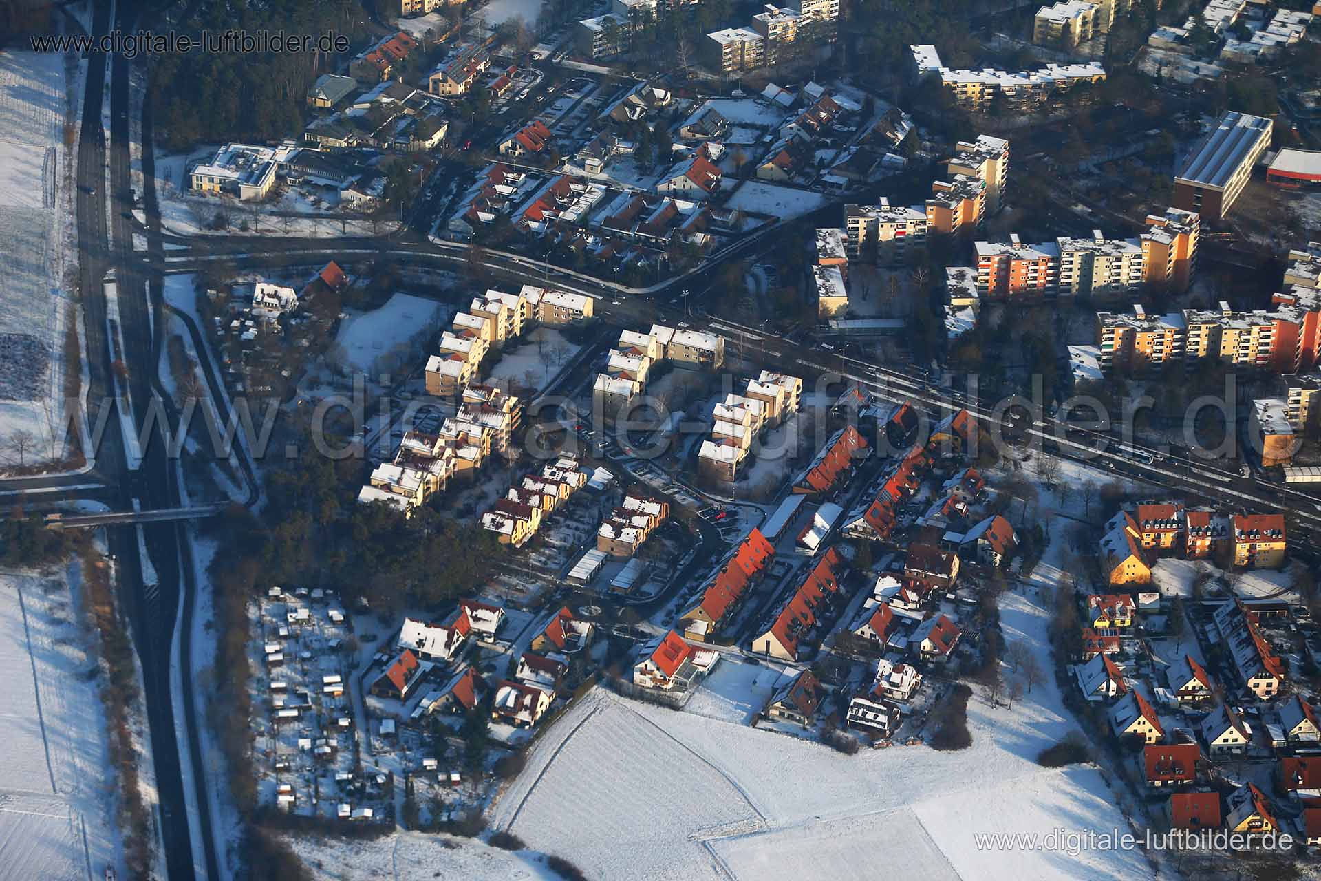 Luftaufnahme Erlangen in Erlangen | Mittelfranken, Bayern