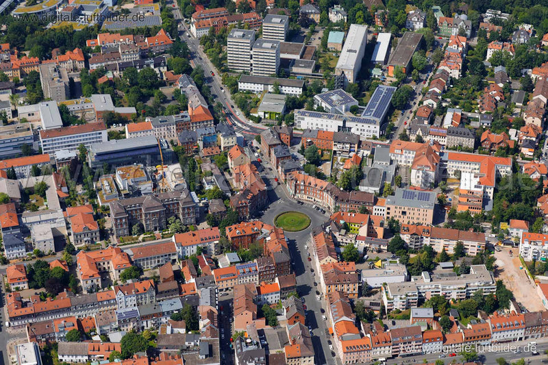 Luftaufnahme Erlangen in Erlangen | Mittelfranken, Bayern