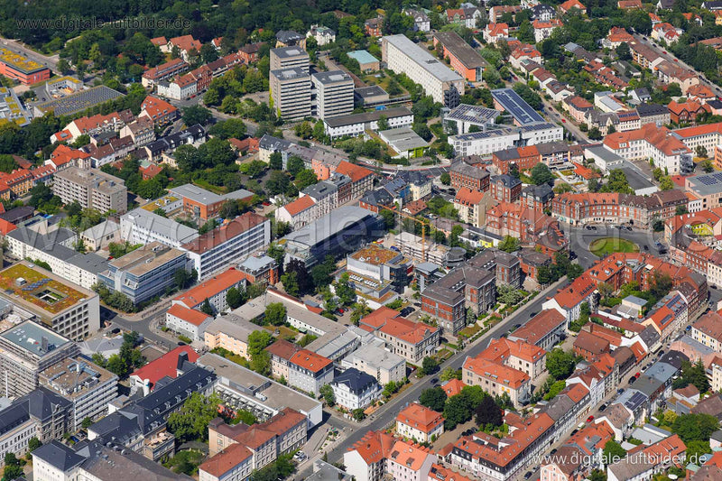 Luftaufnahme Erlangen in Erlangen | Mittelfranken, Bayern