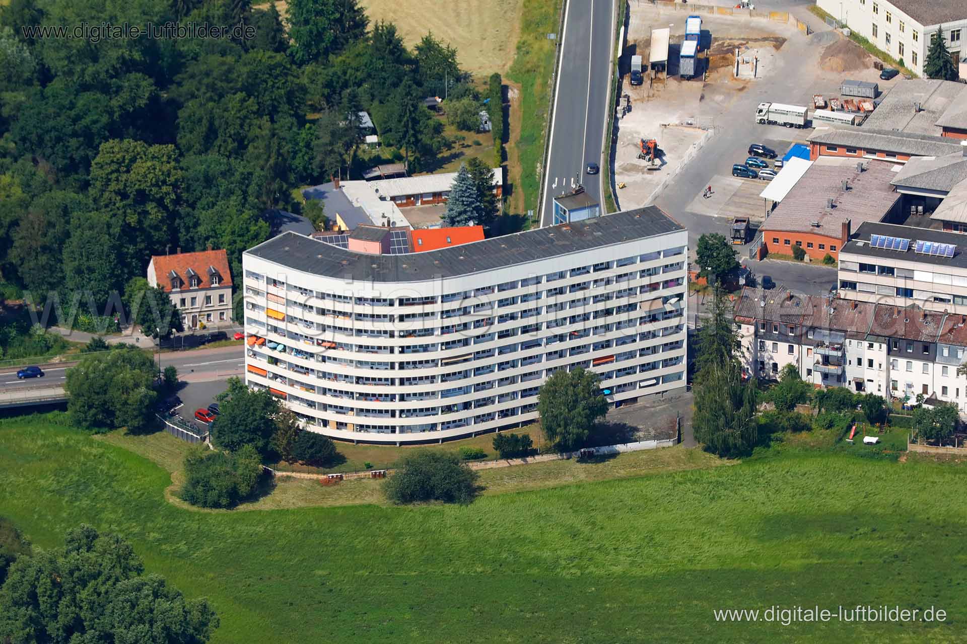 Luftaufnahme Erlangen in Erlangen | Mittelfranken, Bayern