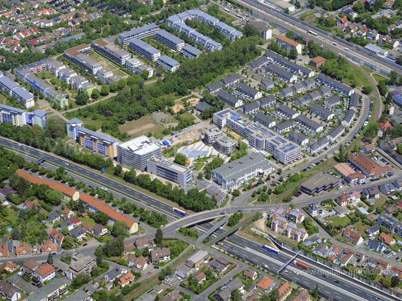 Luftaufnahme Erlangen in Erlangen | Mittelfranken, Bayern