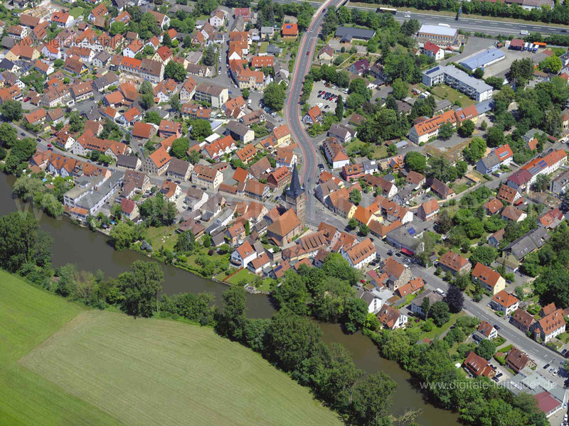 Luftaufnahme Erlangen in Erlangen | Mittelfranken, Bayern
