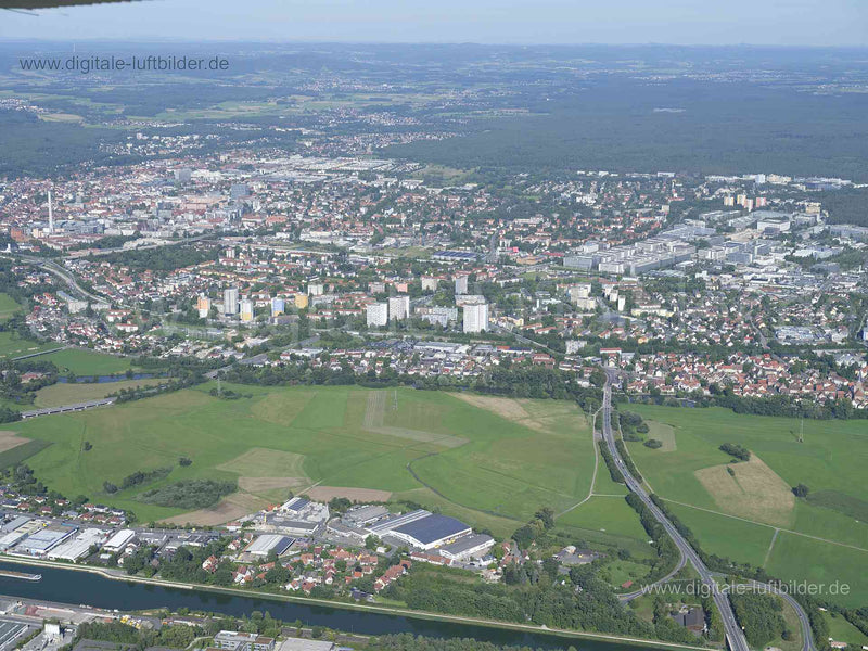 Luftaufnahme Erlangen in Erlangen | Mittelfranken, Bayern