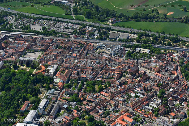 Luftaufnahme Erlangen in Erlangen | Mittelfranken, Bayern