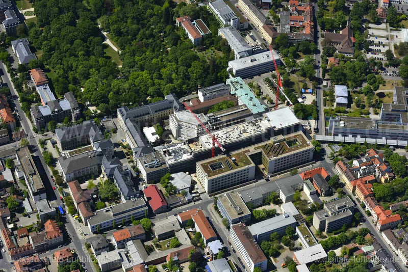 Luftaufnahme Erlangen in Erlangen | Mittelfranken, Bayern