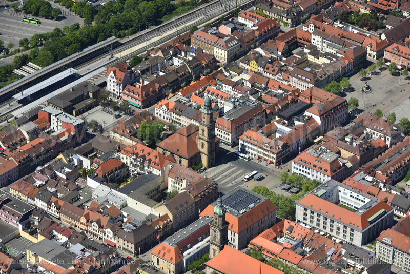 Luftaufnahme Erlangen in Erlangen | Mittelfranken, Bayern