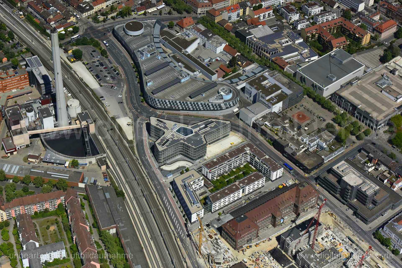 Luftaufnahme Erlangen in Erlangen | Mittelfranken, Bayern