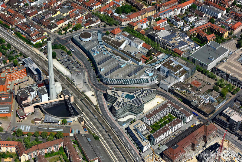 Luftaufnahme Erlangen in Erlangen | Mittelfranken, Bayern