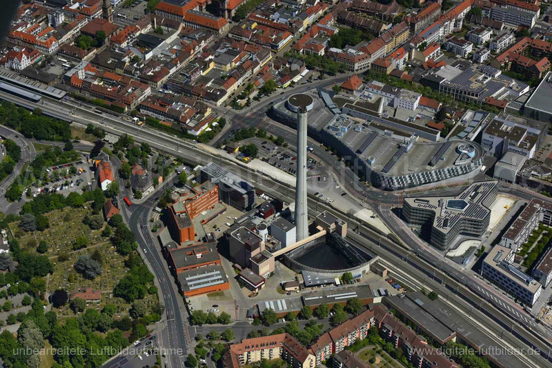 Luftaufnahme Erlangen in Erlangen | Mittelfranken, Bayern
