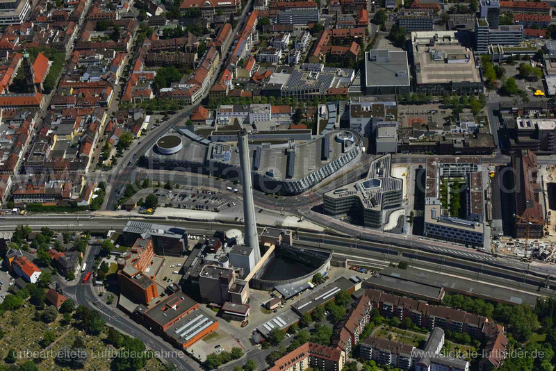 Luftaufnahme Erlangen in Erlangen | Mittelfranken, Bayern