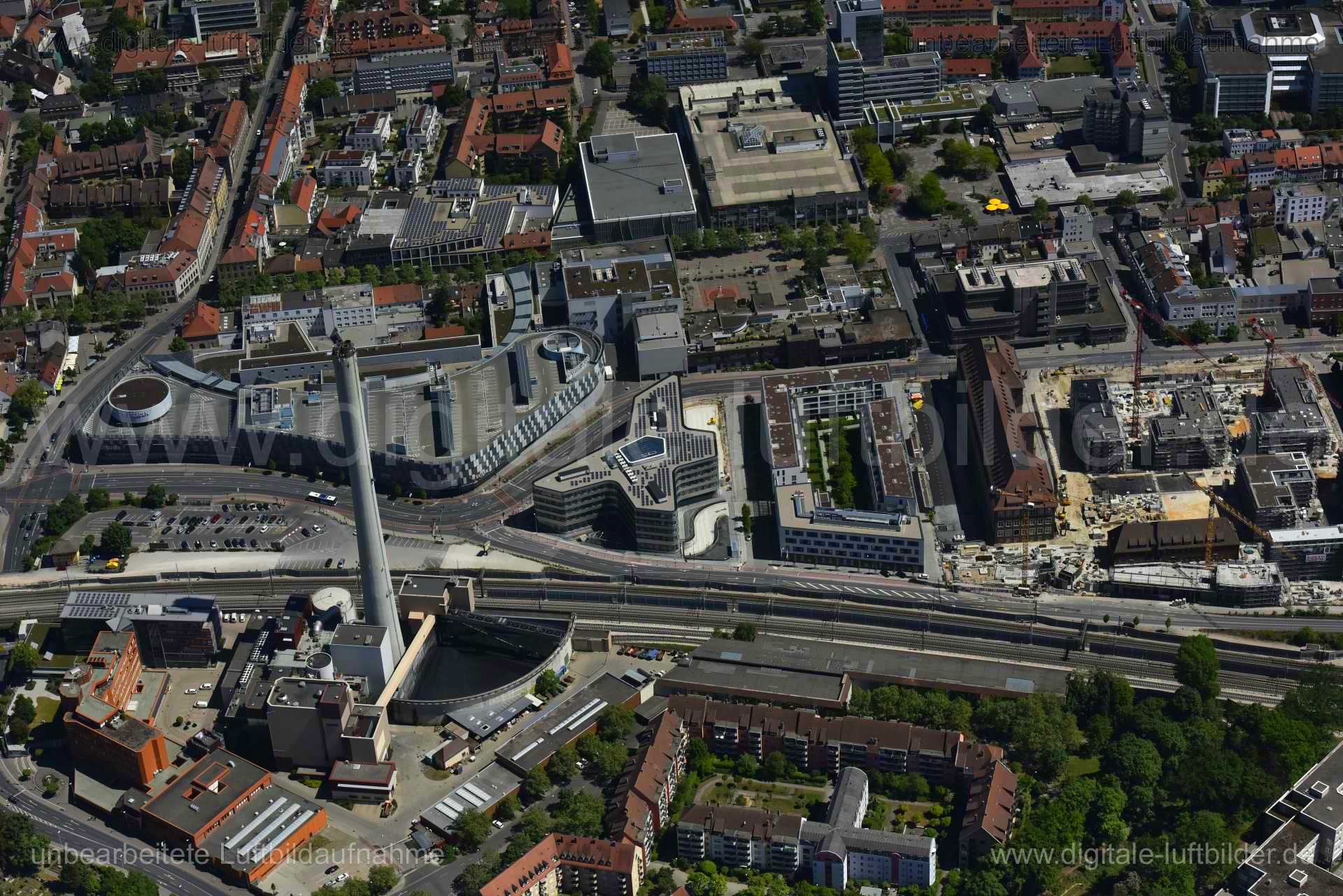 Luftaufnahme Erlangen in Erlangen | Mittelfranken, Bayern