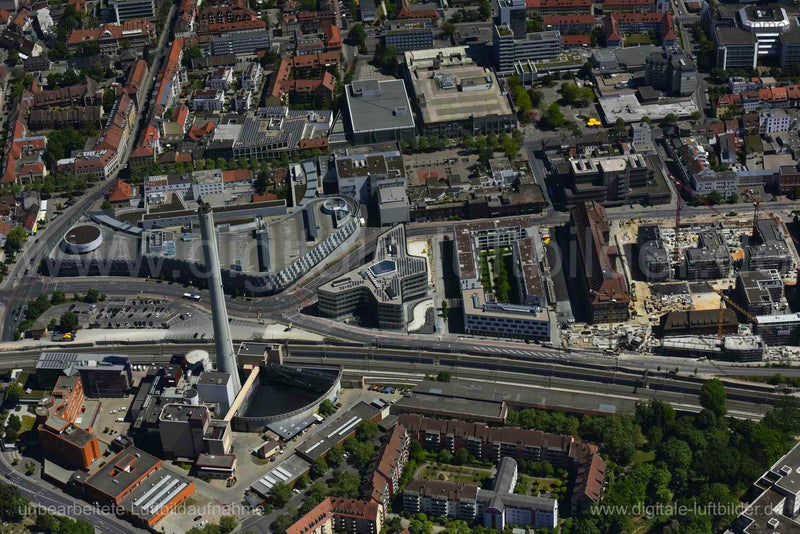 Luftaufnahme Erlangen in Erlangen | Mittelfranken, Bayern