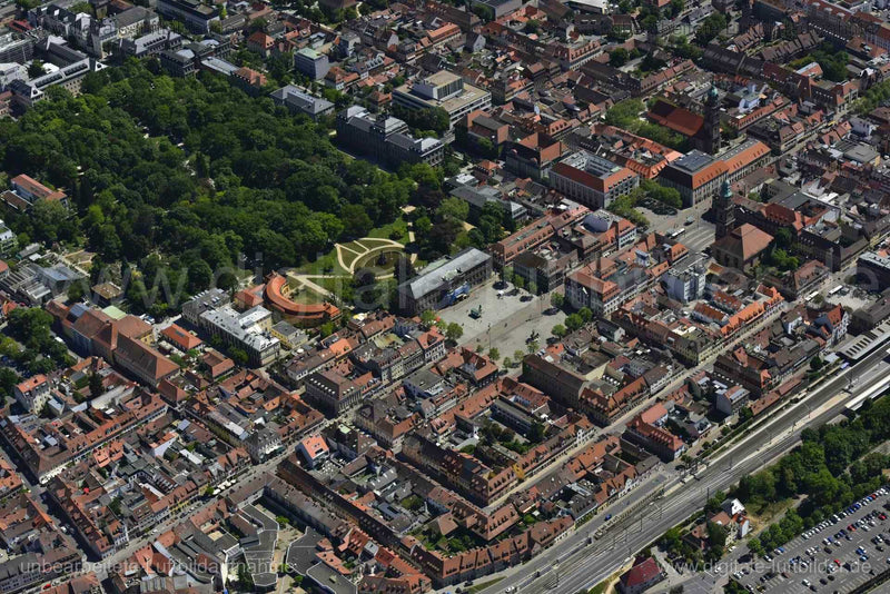 Luftaufnahme Erlangen in Erlangen | Mittelfranken, Bayern