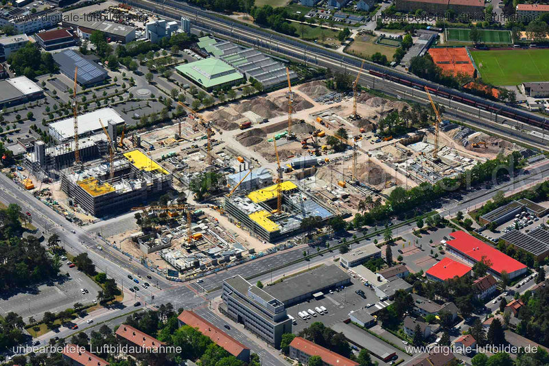 Luftaufnahme Erlangen in Erlangen | Mittelfranken, Bayern
