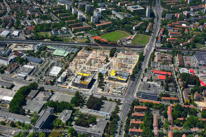 Luftaufnahme Erlangen in Erlangen | Mittelfranken, Bayern