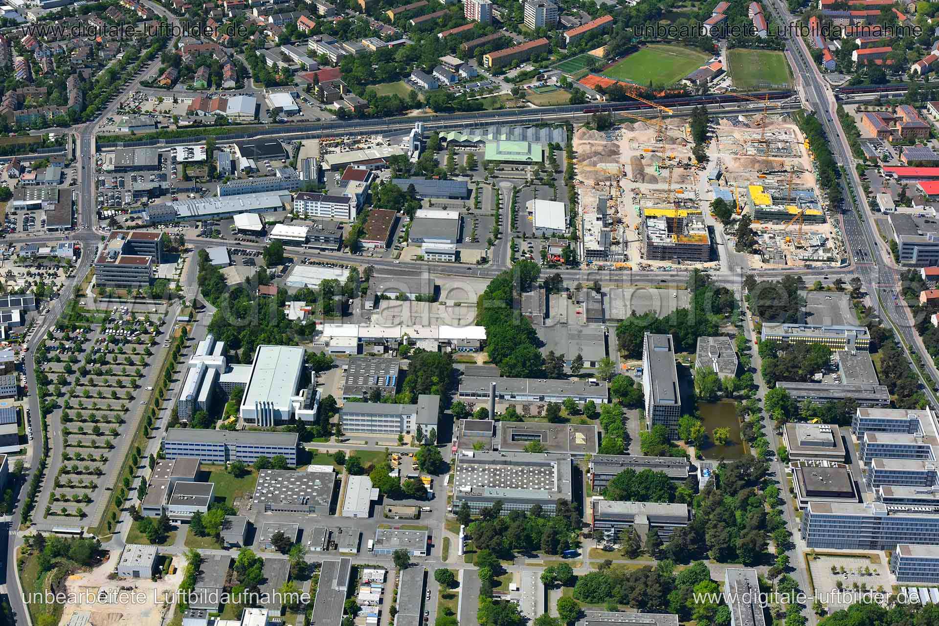 Luftaufnahme Erlangen in Erlangen | Mittelfranken, Bayern