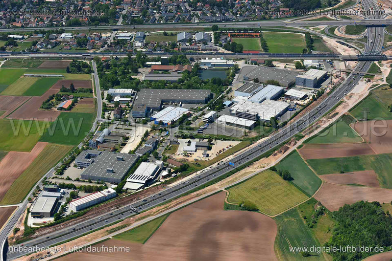 Luftaufnahme Erlangen in Erlangen | Mittelfranken, Bayern