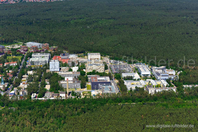 Luftaufnahme Erlangen in Erlangen | Mittelfranken, Bayern