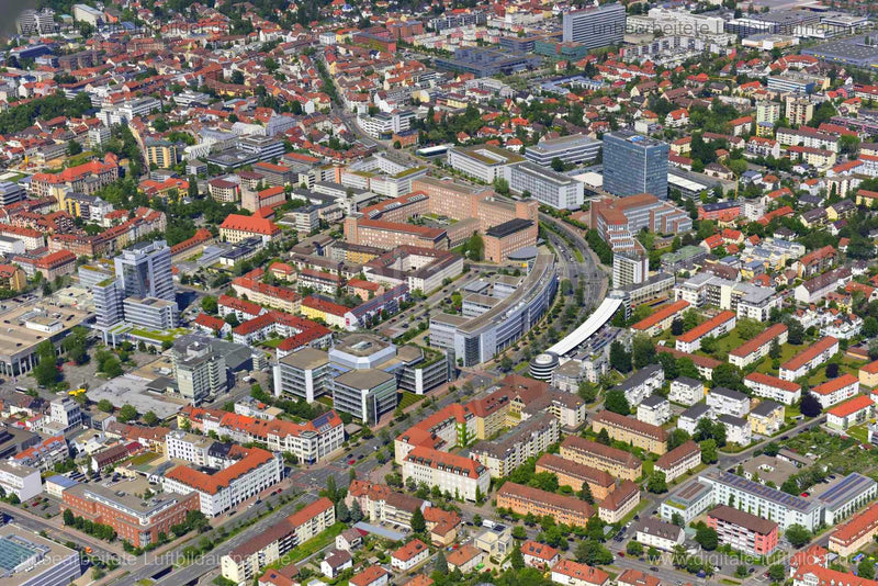 Luftaufnahme Erlangen in Erlangen | Mittelfranken, Bayern