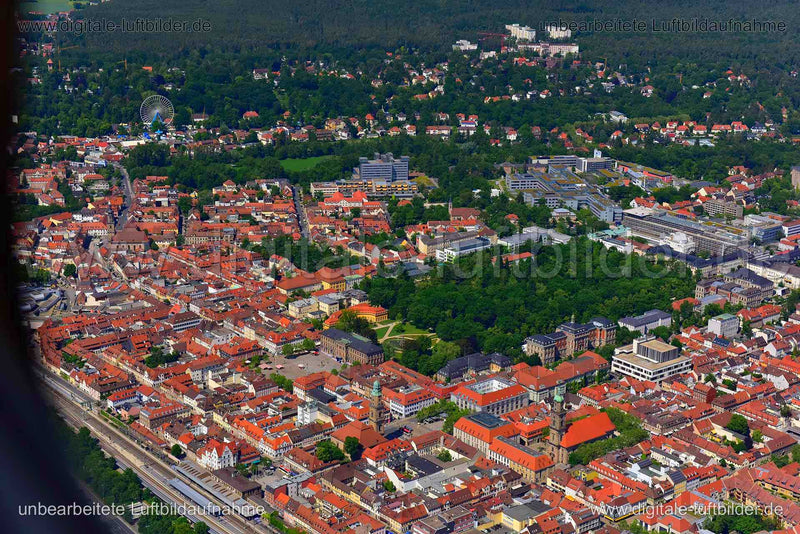 Luftaufnahme Erlangen in Erlangen | Mittelfranken, Bayern
