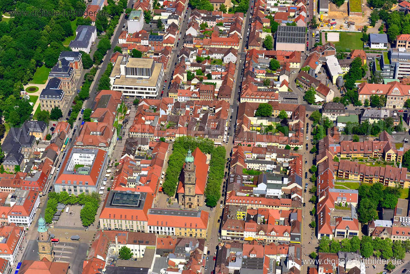 Luftaufnahme Erlangen in Erlangen | Mittelfranken, Bayern