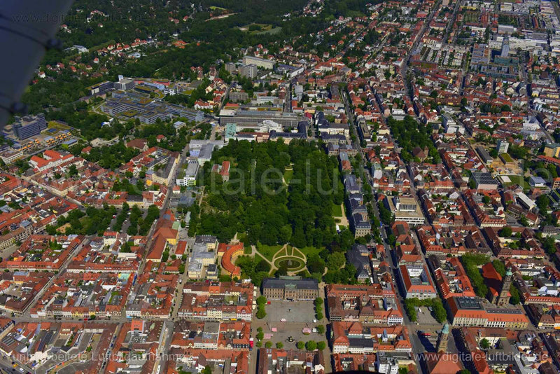 Luftaufnahme Erlangen in Erlangen | Mittelfranken, Bayern