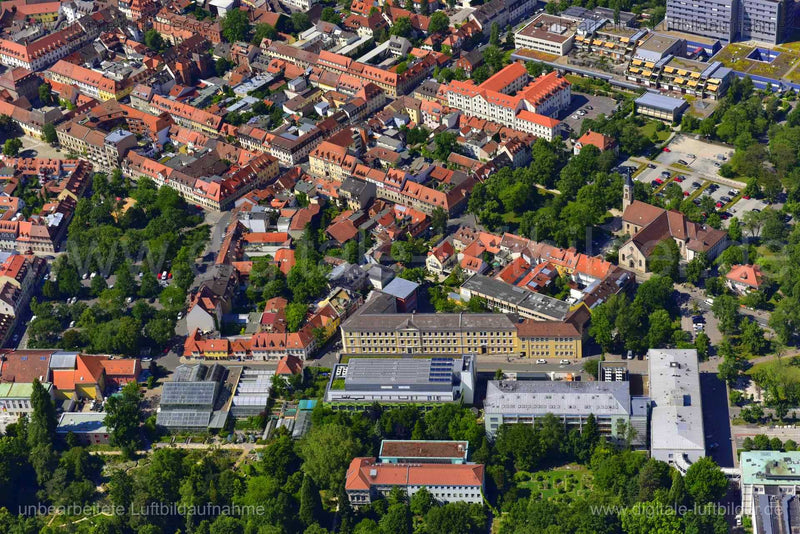 Luftaufnahme Erlangen in Erlangen | Mittelfranken, Bayern