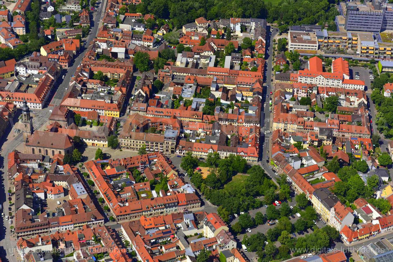 Luftaufnahme Erlangen in Erlangen | Mittelfranken, Bayern