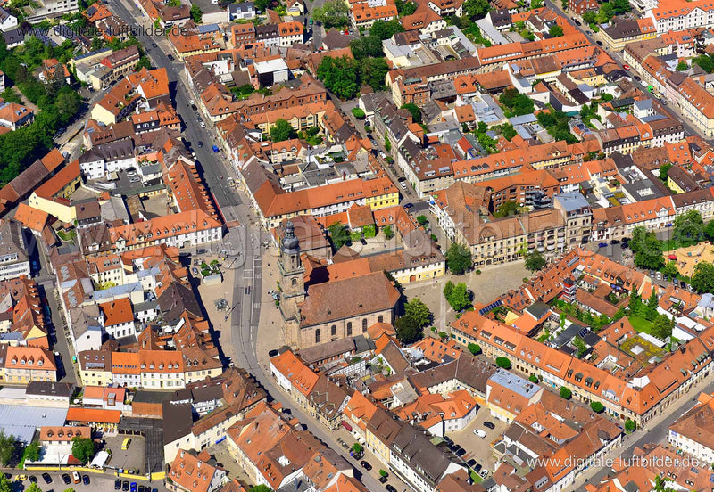 Luftaufnahme Erlangen in Erlangen | Mittelfranken, Bayern