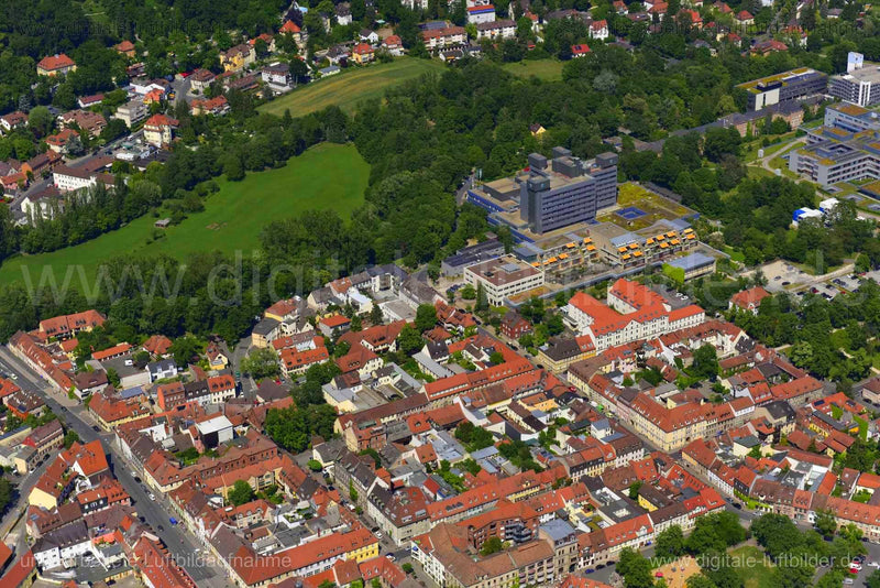 Luftaufnahme Erlangen in Erlangen | Mittelfranken, Bayern