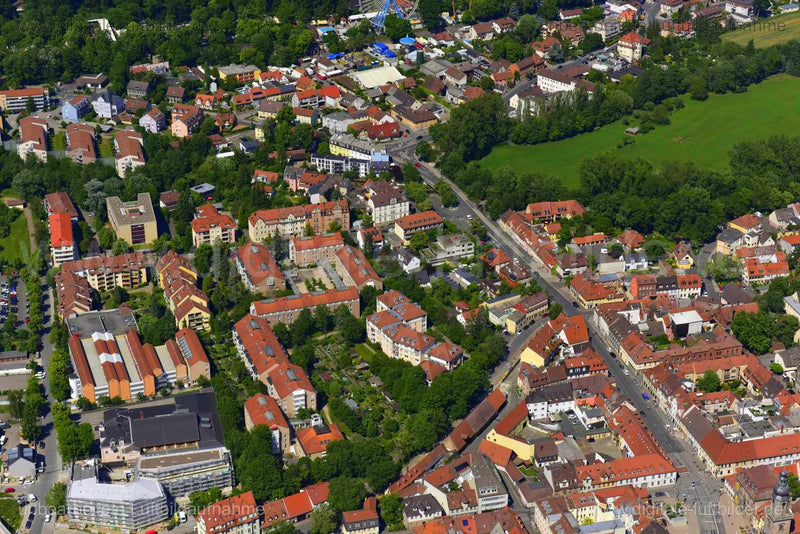 Luftaufnahme Erlangen in Erlangen | Mittelfranken, Bayern