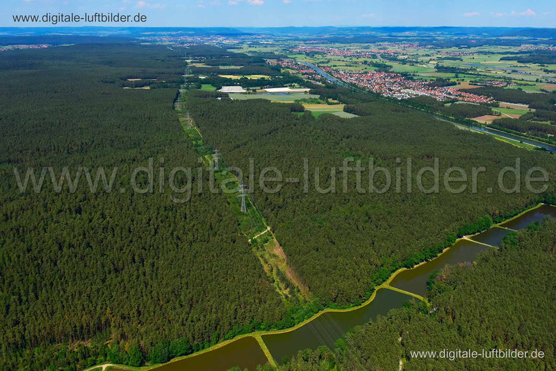Luftaufnahme Erlangen in Erlangen | Mittelfranken, Bayern