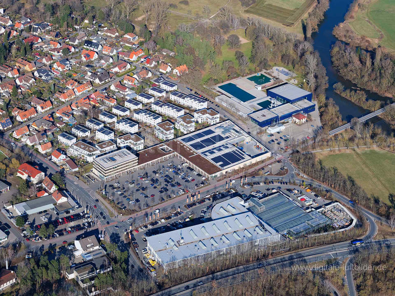 Luftaufnahme Erlangen-Stadtrandsiedlung in Erlangen | Mittelfranken, Bayern