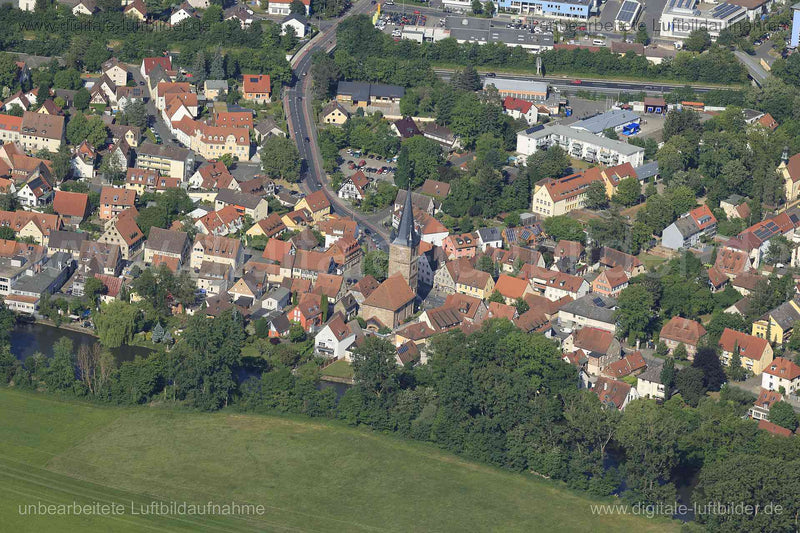 Luftaufnahme Erlangen Bruck in Erlangen | Mittelfranken, Bayern
