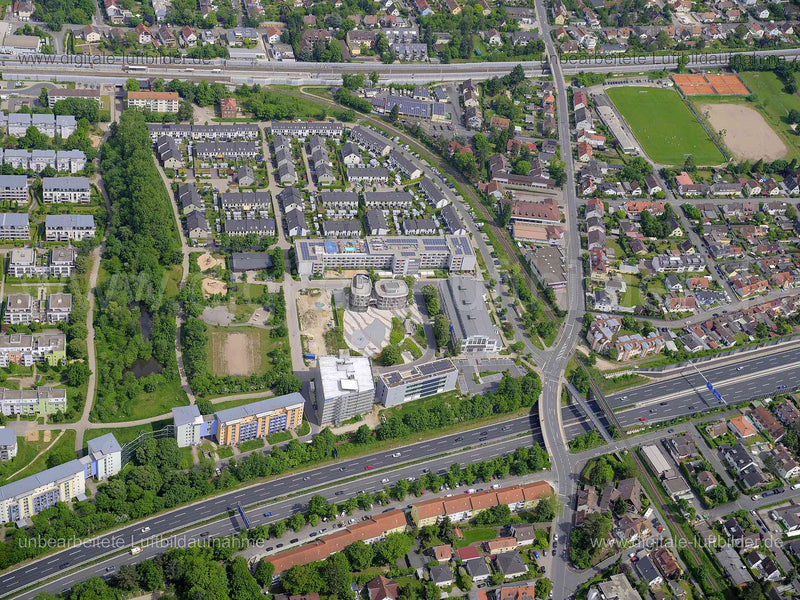 Luftaufnahme Brucklyn Factory in Erlangen | Mittelfranken, Bayern