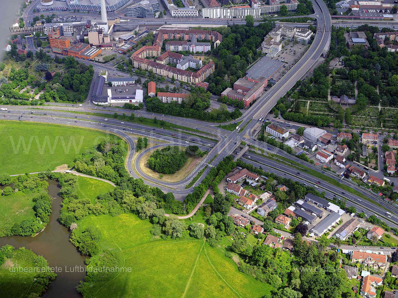 Luftaufnahme Erlangen Ost in Erlangen | Mittelfranken, Bayern